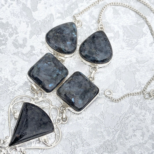 Mystic Merlinite Gemstone Necklace
